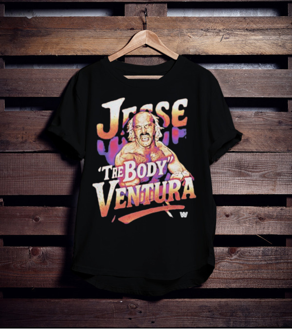 Jesse Ventura The Body Vintage Wrestling W T-Shirt