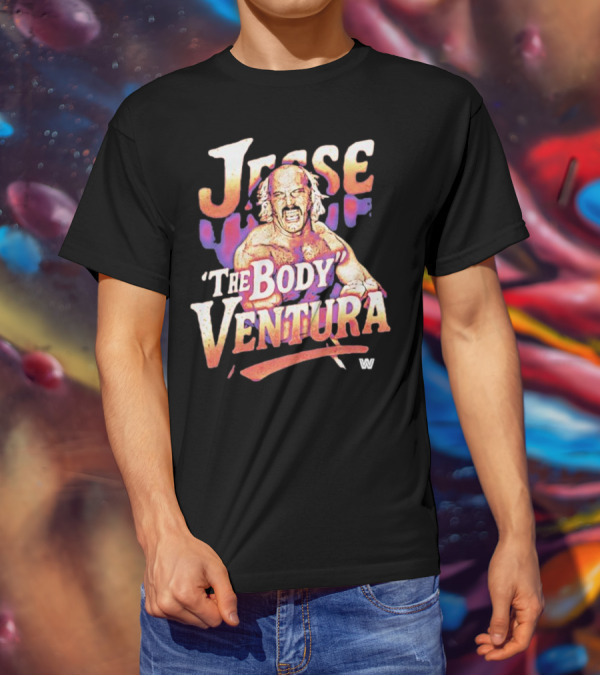 Jesse Ventura The Body Vintage Wrestling W T-Shirt