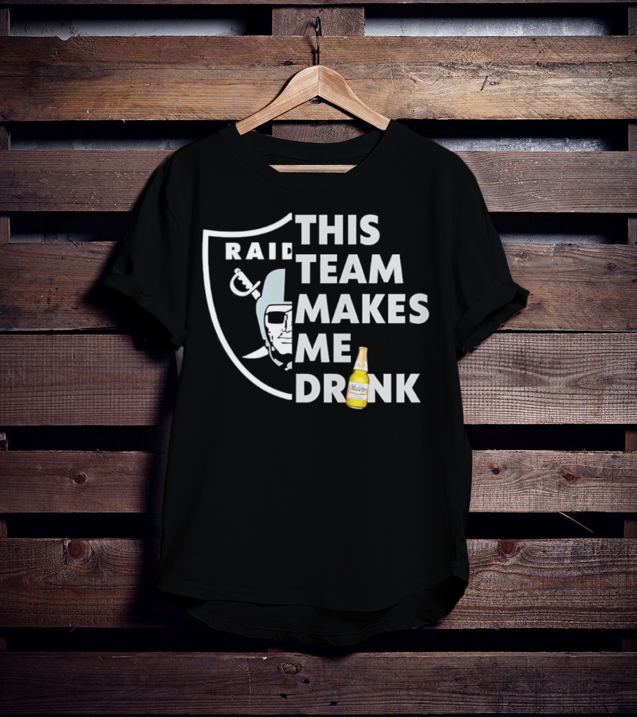 Las Vegas Raiders Beer Fun Game Day Humor T-Shirt