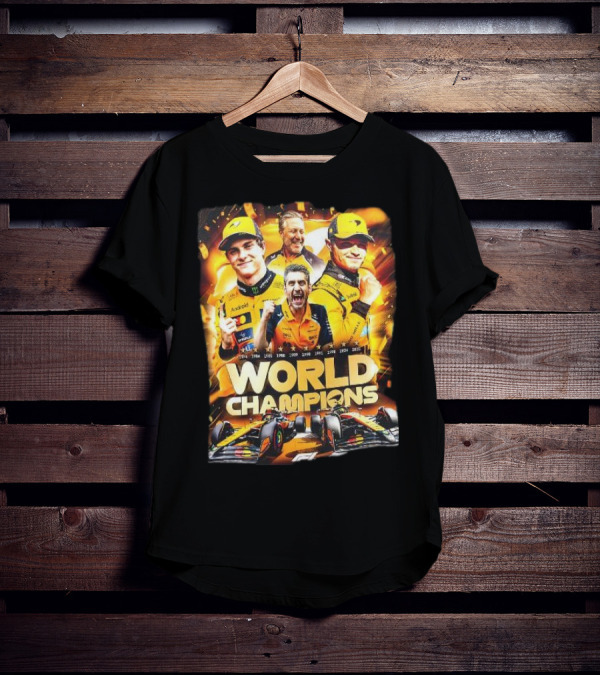 McLaren World Champions 2025 Racing Legends T-Shirt