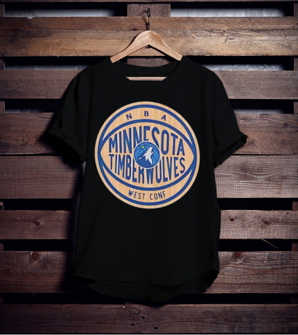 NBA Minnesota Timberwolves West Conf Team Emblem T-Shirt