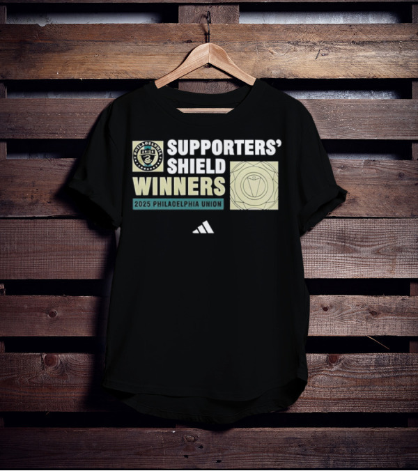 Supporters’ Shield Winners 2025 Philadelphia Union T-Shirt