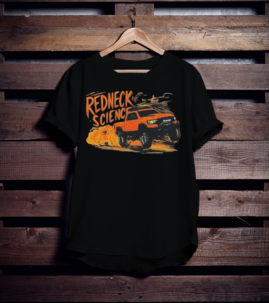 Redneck Science RAM Truck Explosion Adventure T-Shirt