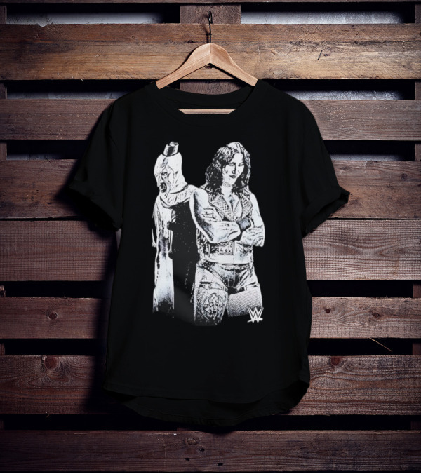 Rhea Ripley Terrifier WWE Collaboration Black Ripple Junction T-Shirt