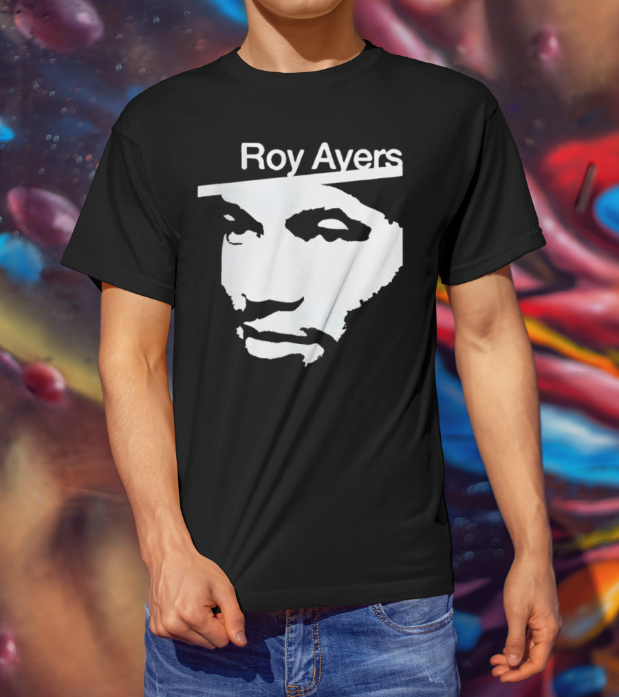 Roy Ayers Iconic Face Design T-Shirt
