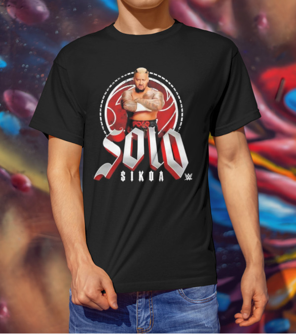 Solo Sikoa Tribal Wrestling Circle T-Shirt
