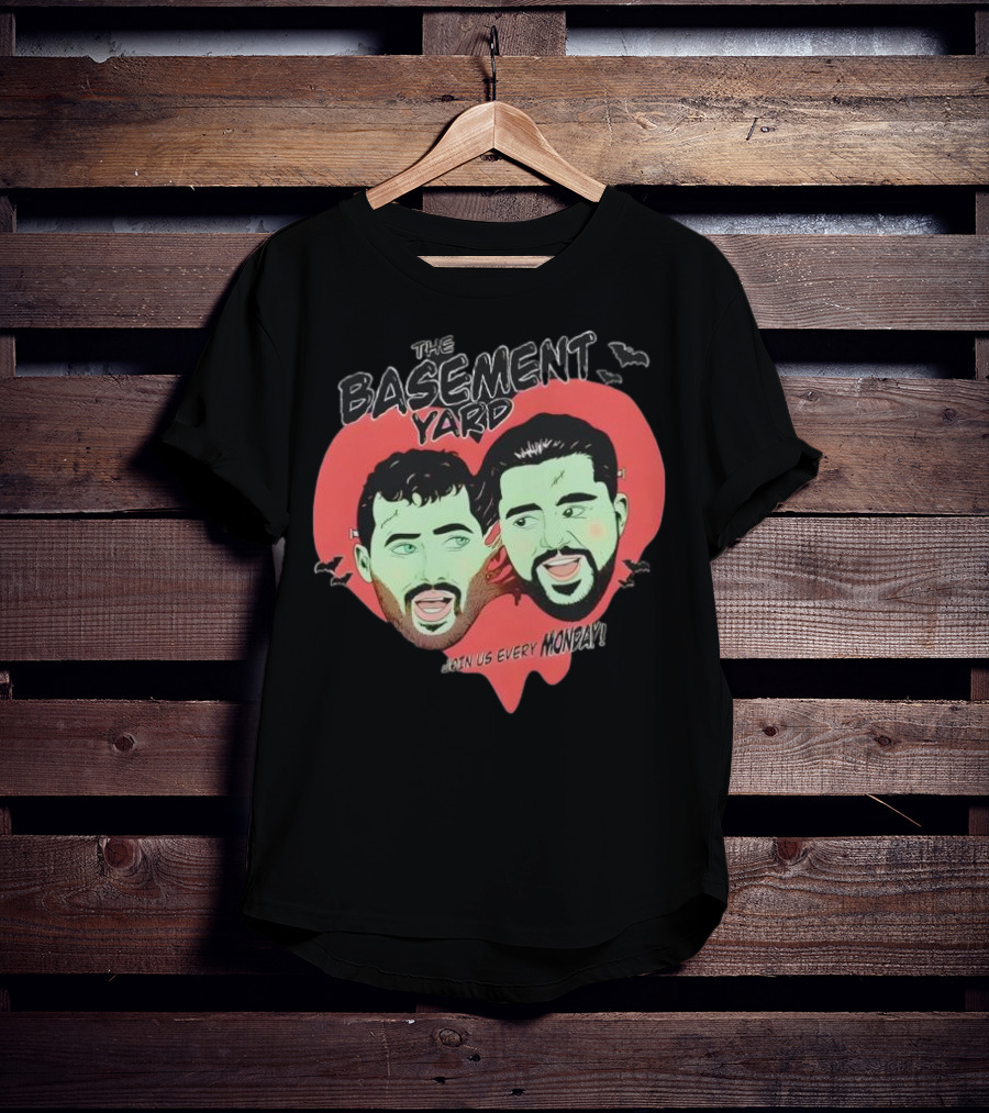 The Basement Yard Spooky Season Join Us Every Monday T-Shirt