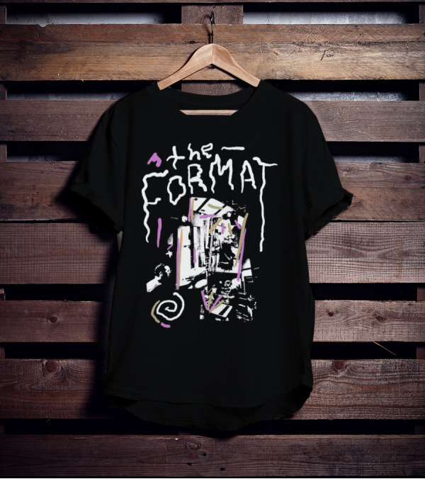 The Format Band Berry Pastel Abstract Art Vibrant Style T-Shirt