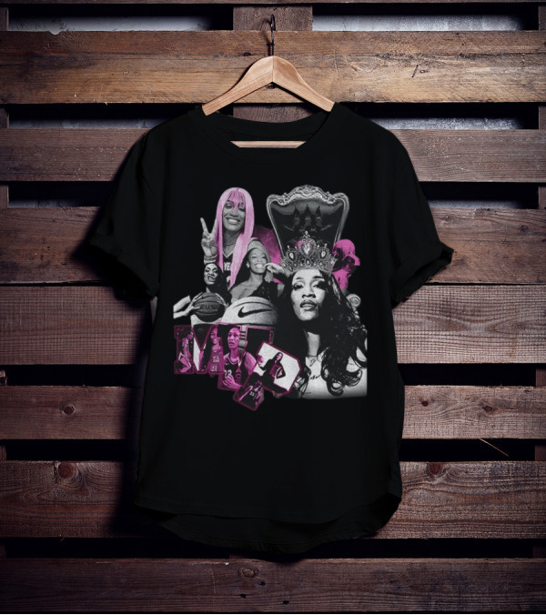 A’ja Wilson MVP Iconic Crown Basketball Champion T-Shirt