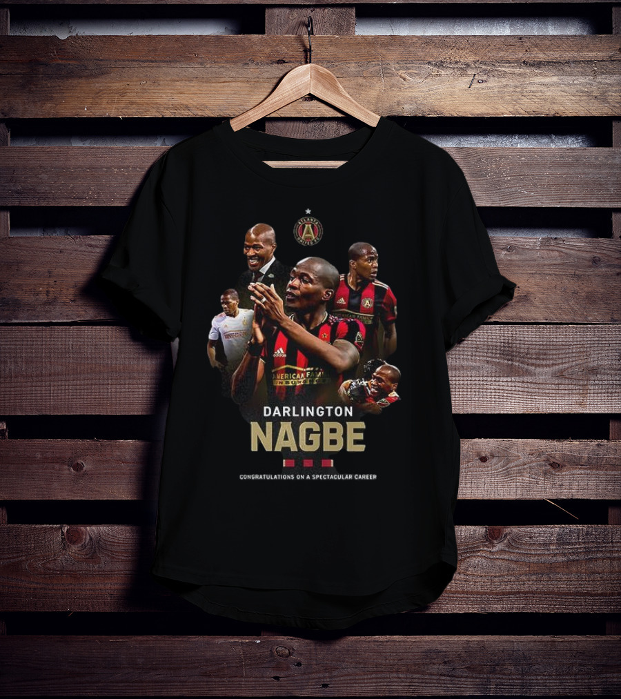 Atlanta United FC Darlington Nagbe Congratulations On A Spectacular Career T-Shirt