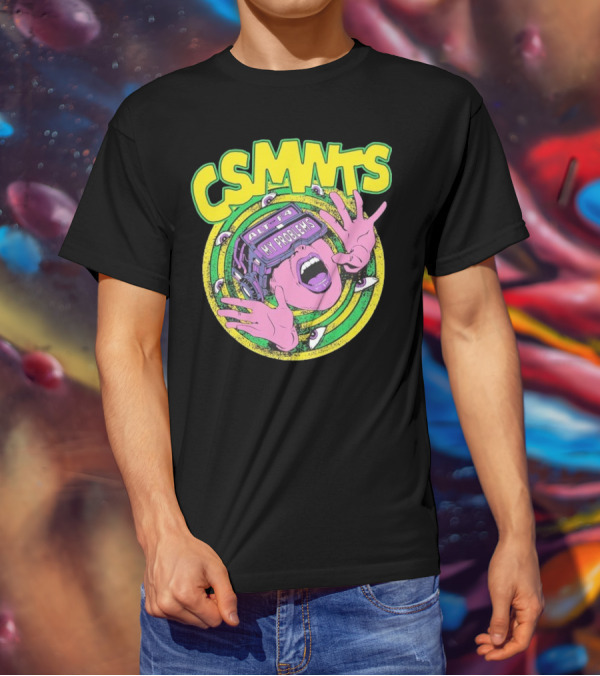 CSMNTS Alt F4 My Problems Trippy Sci-Fi Pop Art T-Shirt