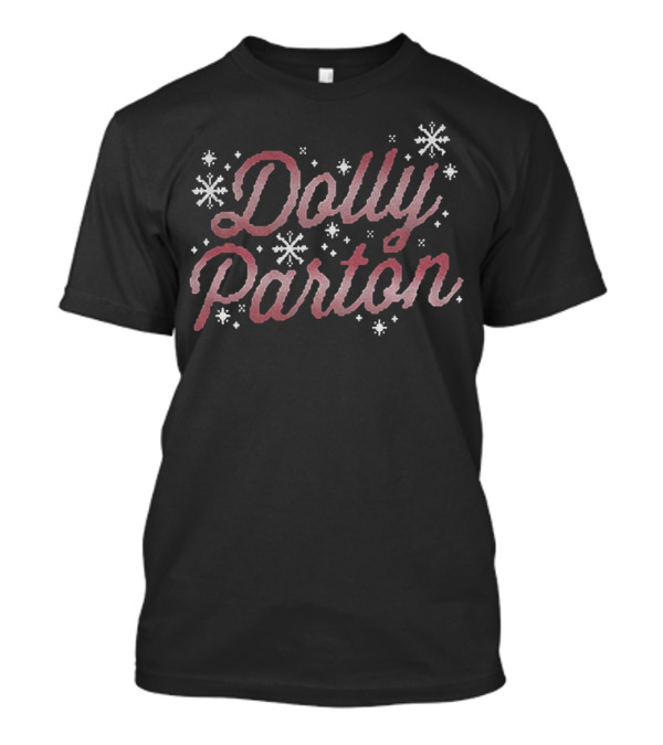 Dolly Parton Snowflake Christmas Holiday 2025 T-Shirt