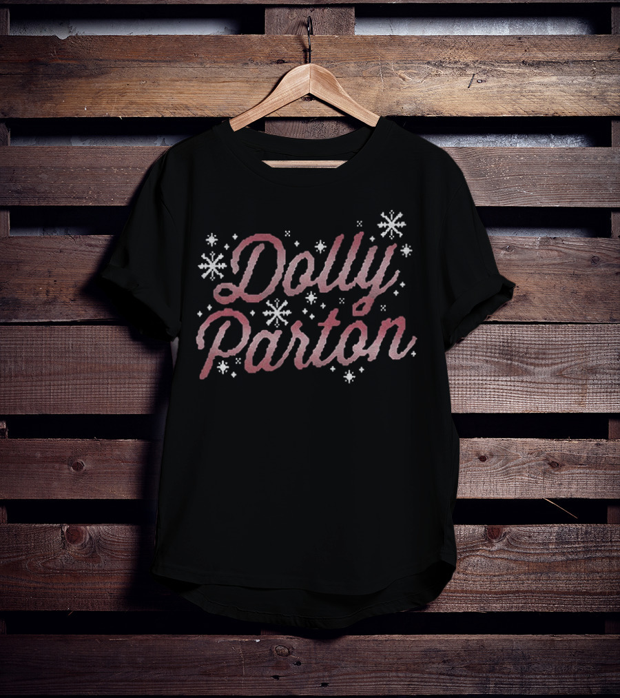 Dolly Parton Snowflake Christmas Holiday 2025 T-Shirt