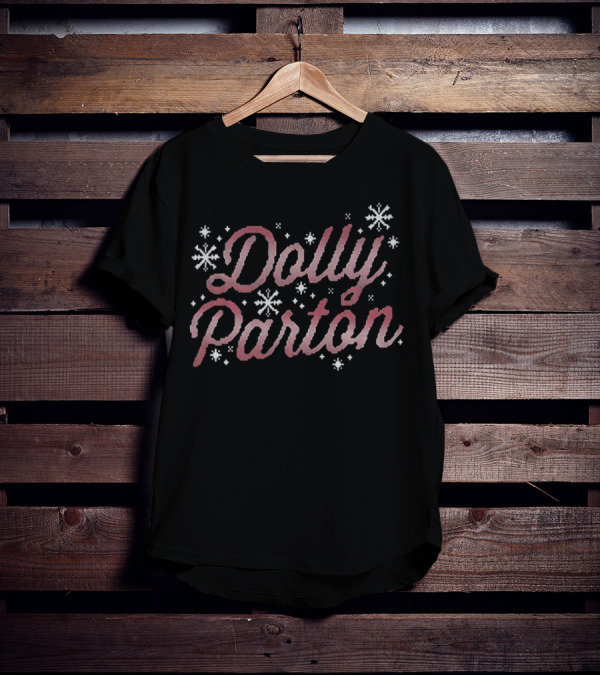 Dolly Parton Snowflake Christmas Holiday 2025 T-Shirt
