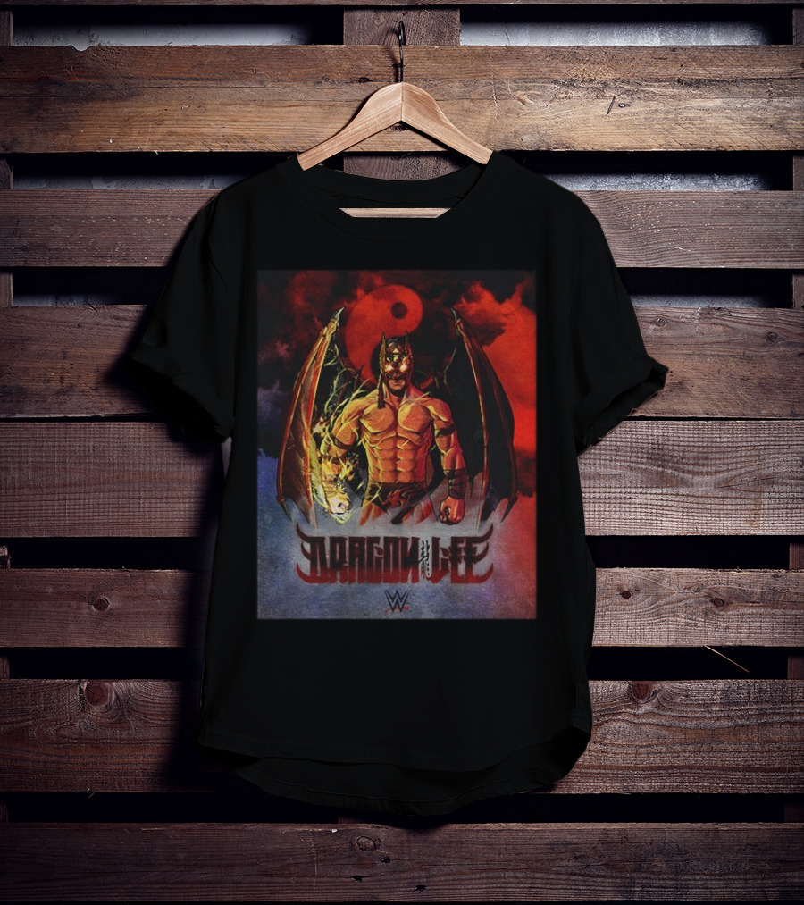 Dragon Lee WWE Superstar Wrestling Persona Artwork T-Shirt