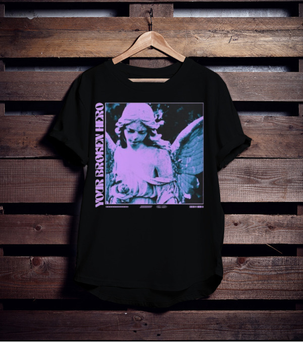 Your Broken Hero Emo’s Not Dead Angel T-Shirt