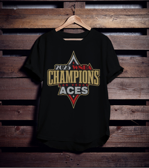 Las Vegas Aces WNBA Champions 2025 T-Shirt