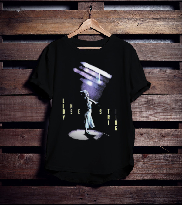 Lindsey Stirling Energetic Stage Performance With Spotlight T-Shirt