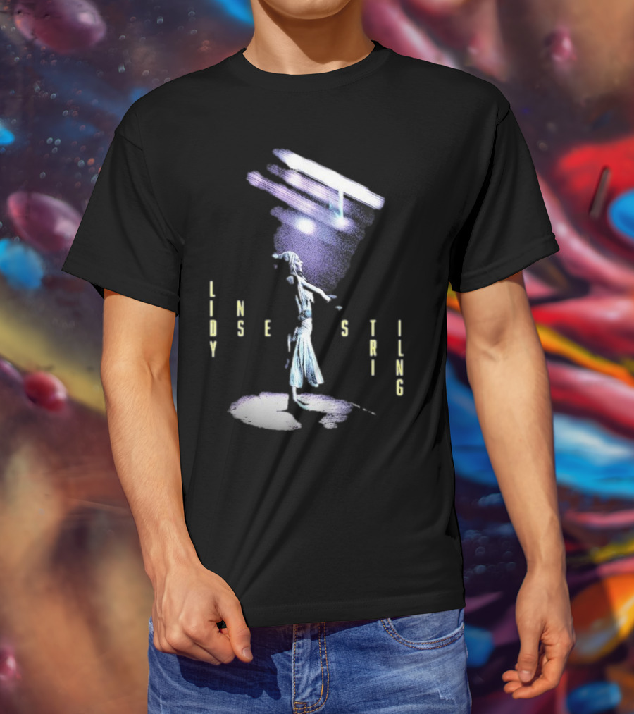 Lindsey Stirling Energetic Stage Performance With Spotlight T-Shirt