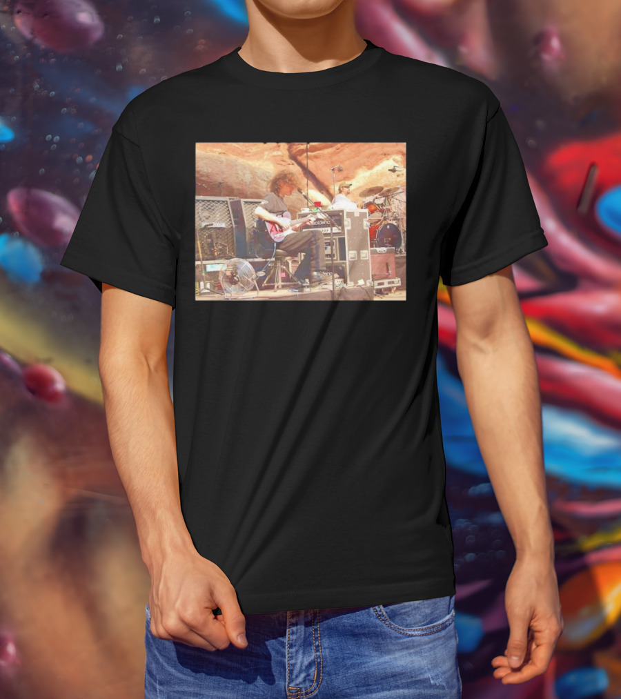Mikey Michael Houser Widespread Panic Live Performance Red Rocks Amphitheatre T-Shirt