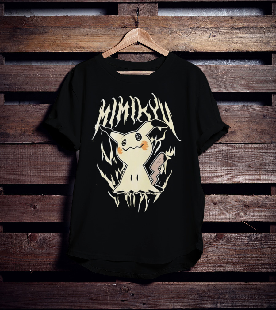 Mimikyu Pokémon Character Creepy Ghostly Appearance T-Shirt