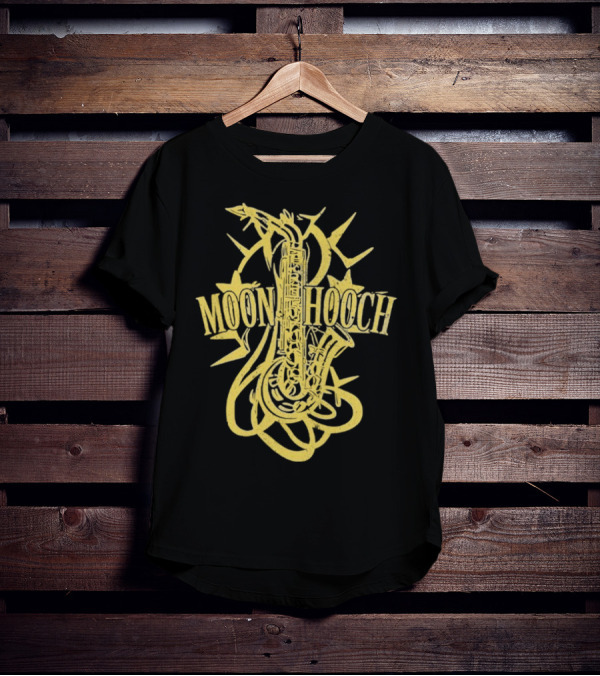 Moon Hooch Saxophone Burst Yellow Graphic T-Shirt