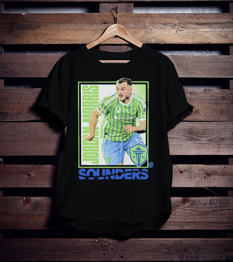 Seattle Sounders FC Jordan Morris 1974 Providence Ultras Image T-Shirt