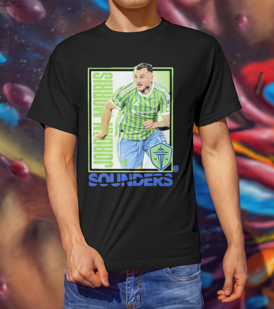 Seattle Sounders FC Jordan Morris 1974 Providence Ultras Image T-Shirt