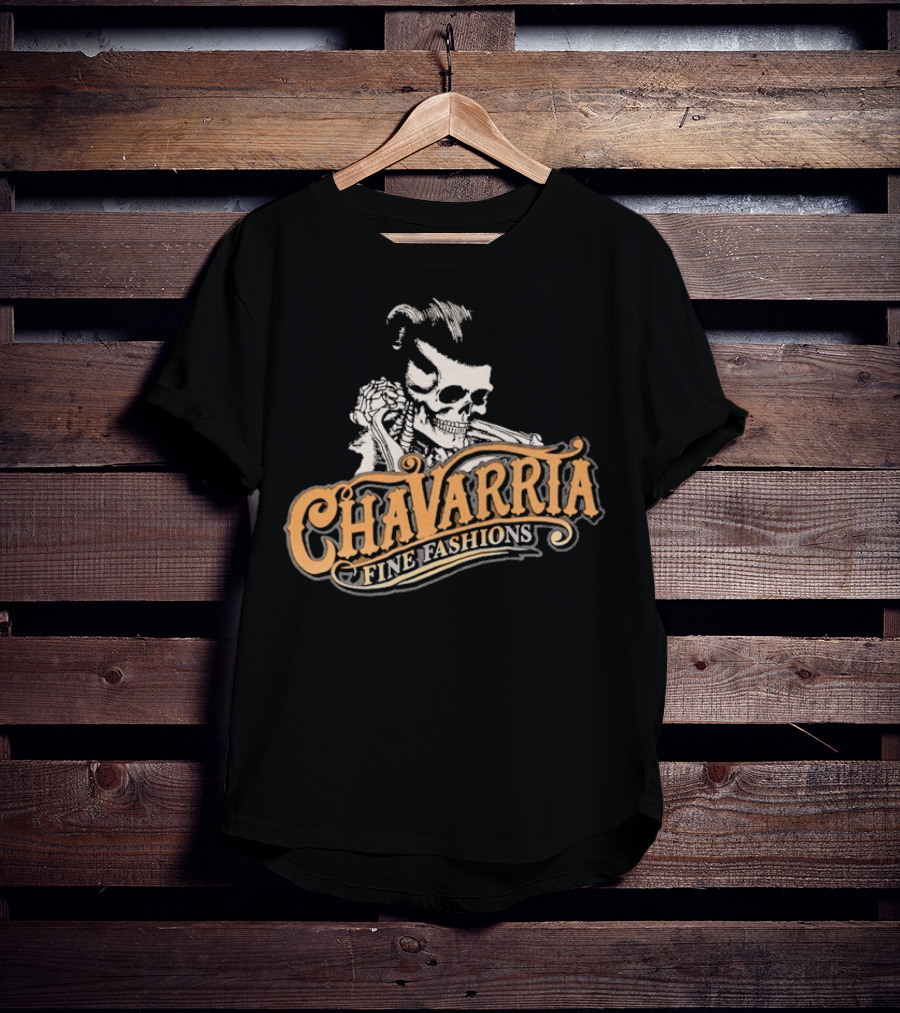 Chavarria Fine Fashions Pomade Skull Style T-Shirt