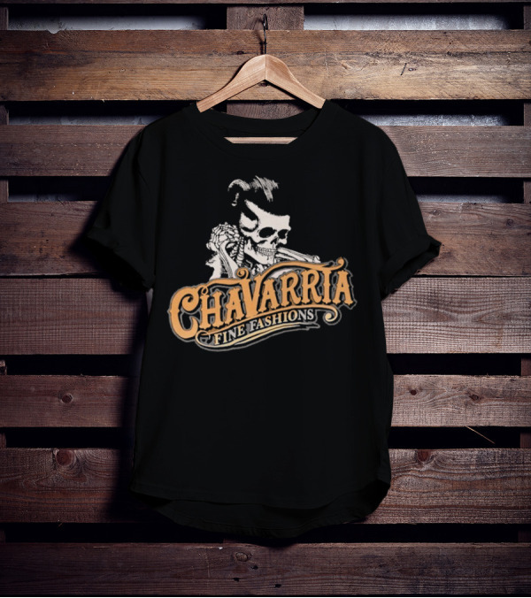 Chavarria Fine Fashions Pomade Skull Style T-Shirt