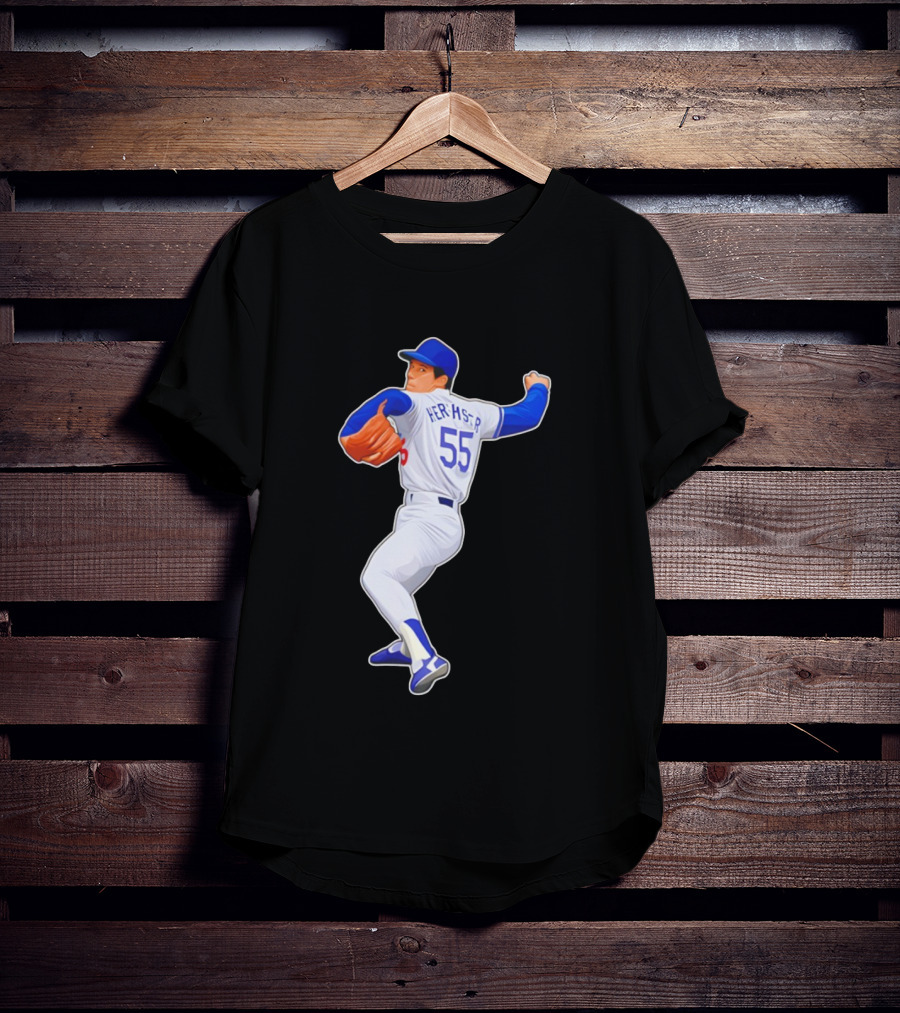 Orel Hershiser 55 Los Angeles Dodgers MLB Baseball Legend 2025 T-Shirt