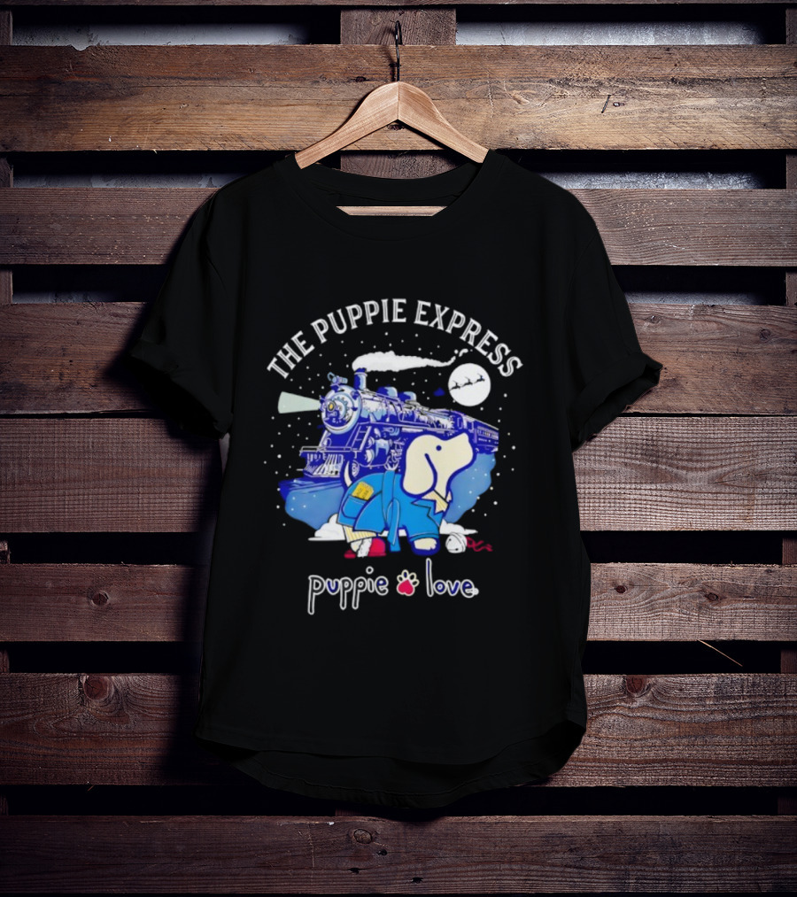 The Puppie Express Puppy Love Train Adventure T-Shirt