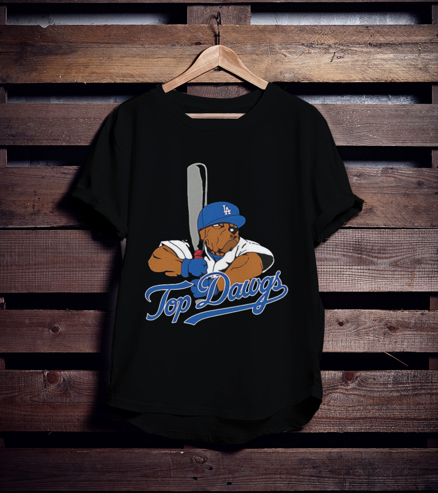 Top Dawgs LA Dodgers 2025 World Series Champion T-Shirt
