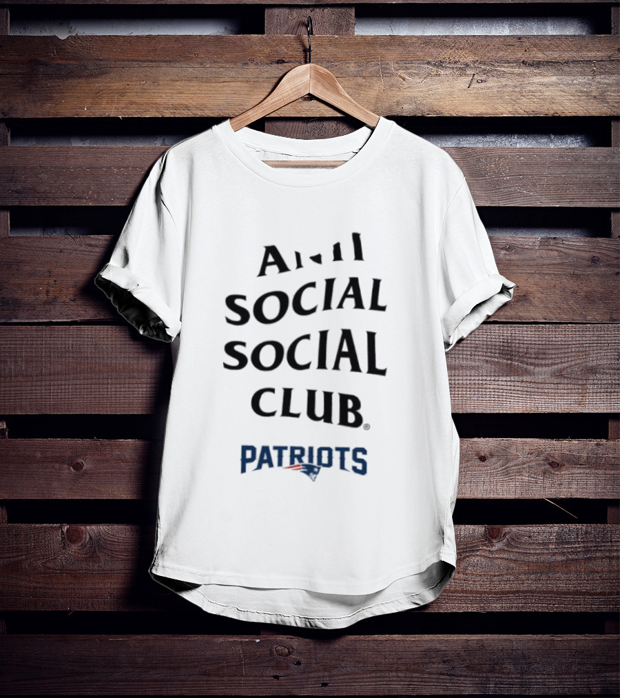 Anti Social Social Club Patriots Collaboration T-Shirt