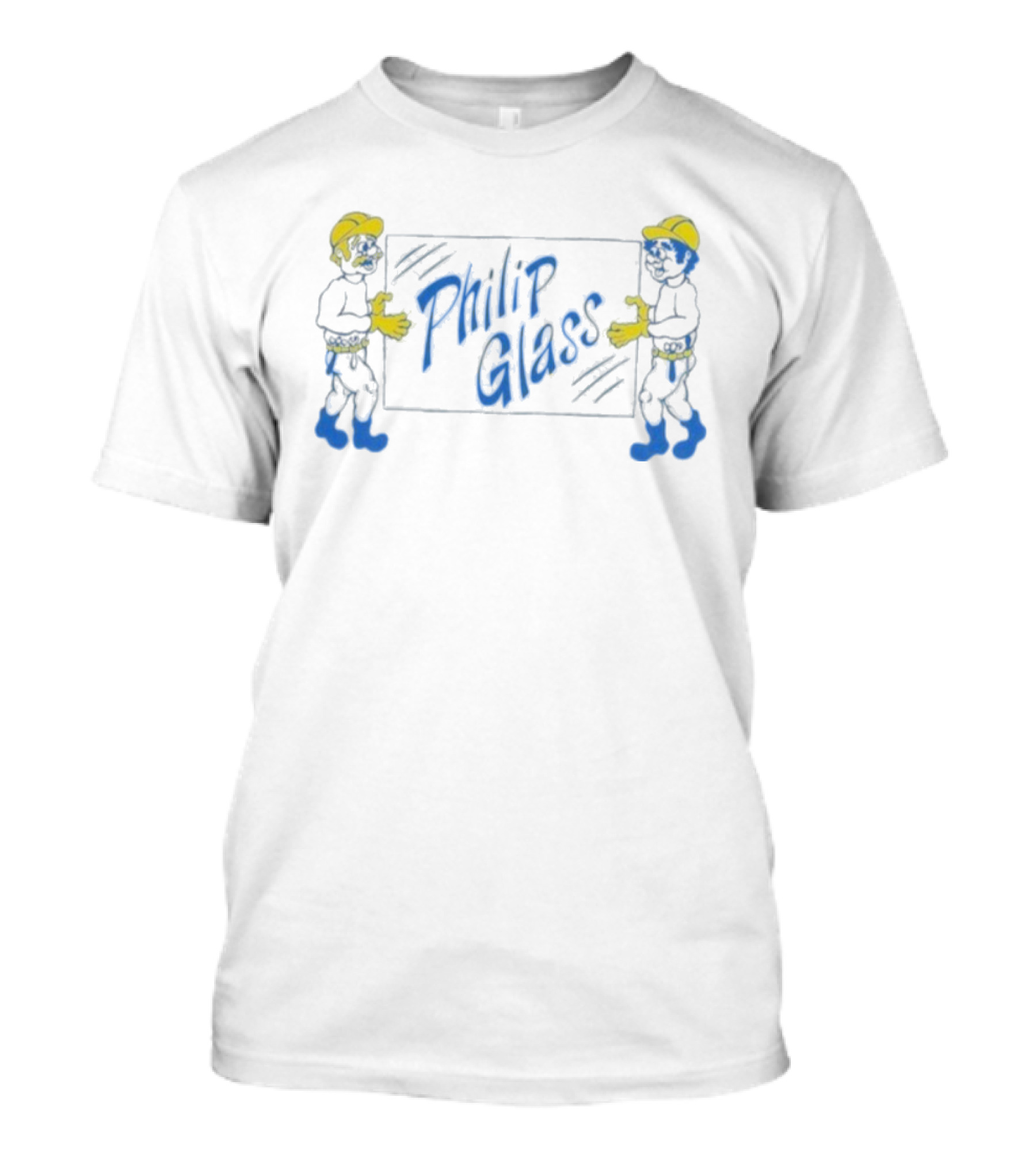 Philip Glass Workers Carrying Pane T-Shirt