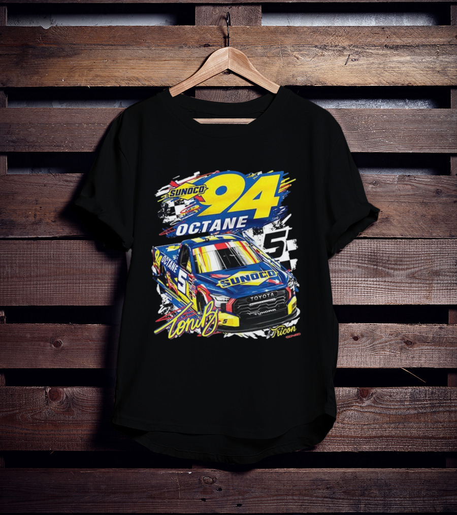 Sunoco Octane 94 Toni Breidinger Toyota Tundra 5 Tricon 2025 T-Shirt