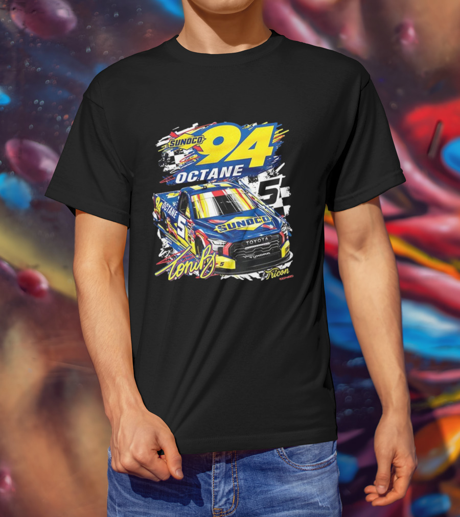 Sunoco Octane 94 Toni Breidinger Toyota Tundra 5 Tricon 2025 T-Shirt