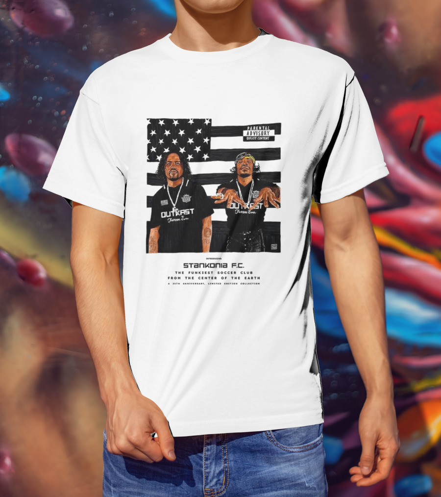 Stankonia Funky Vibes Center Of The Earth Soccer Club T-Shirt