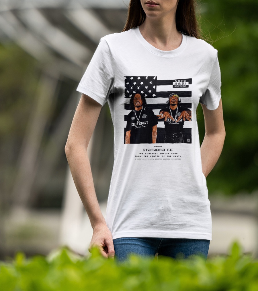 Stankonia Funky Vibes Center Of The Earth Soccer Club T-Shirt