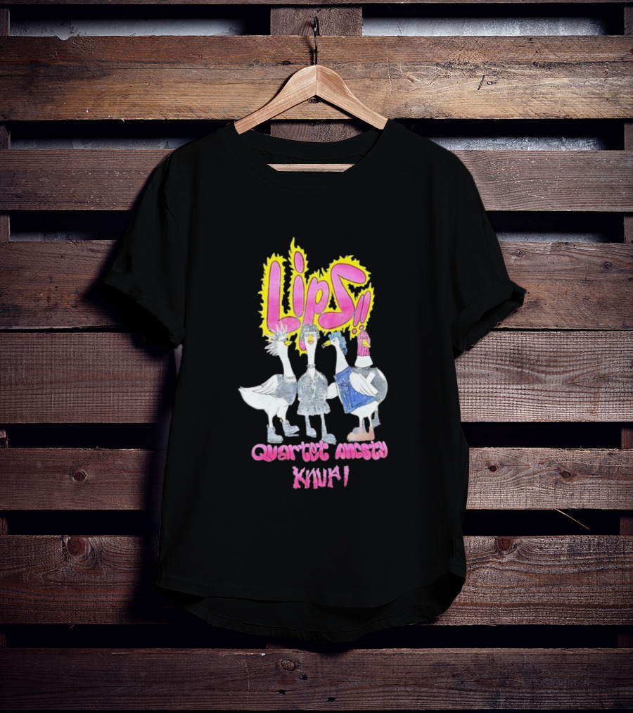 Lips Quartet Ancstry KNUF Ducks Dressed T-Shirt