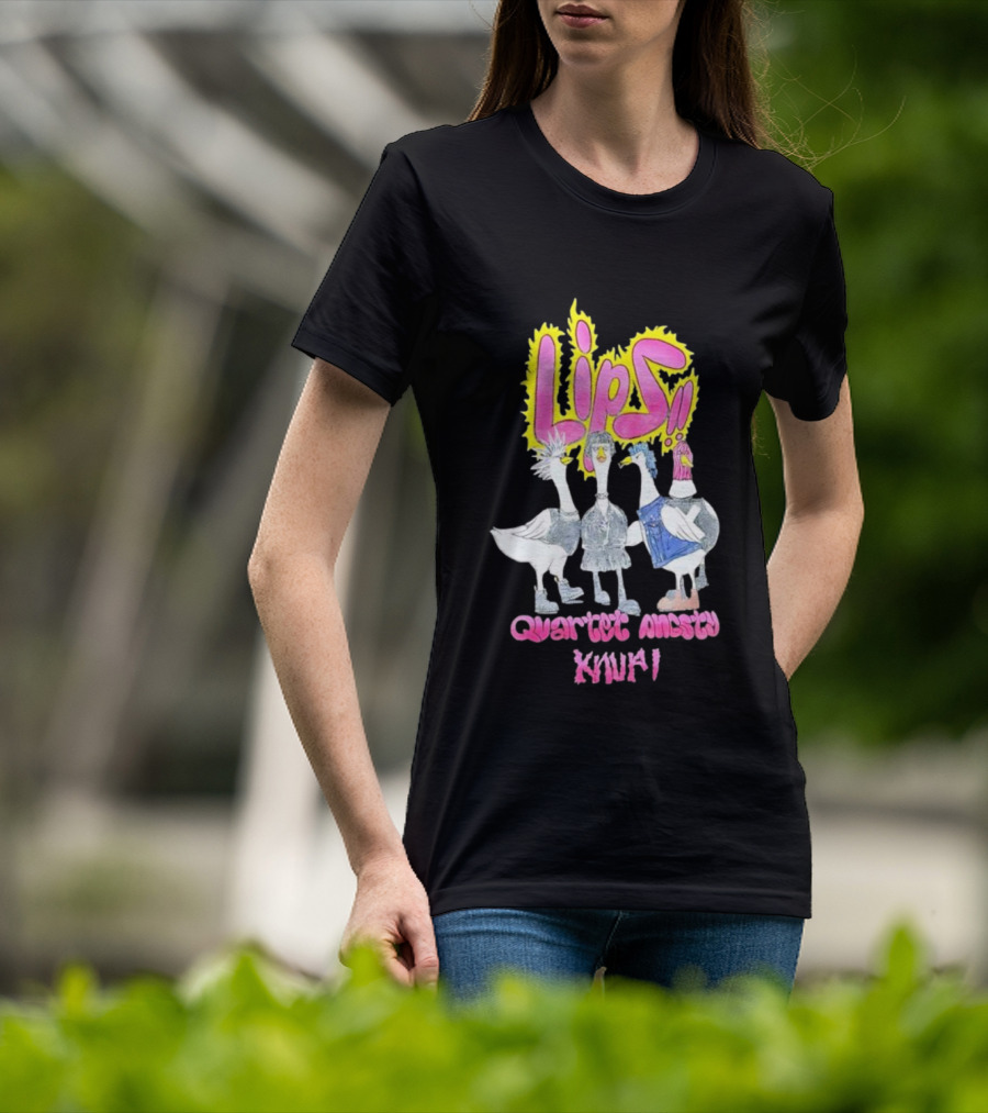 Lips Quartet Ancstry KNUF Ducks Dressed T-Shirt