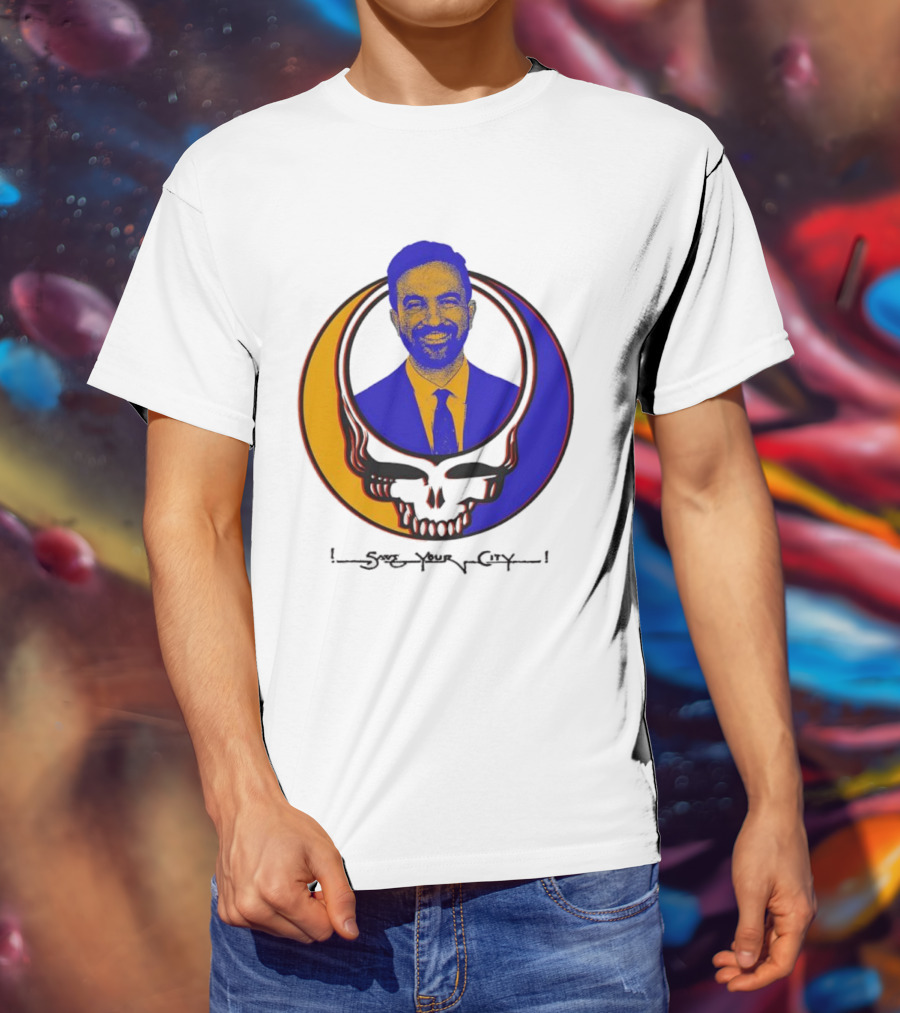 Steal Your Face X Zohran Mamdani Logo T-Shirt