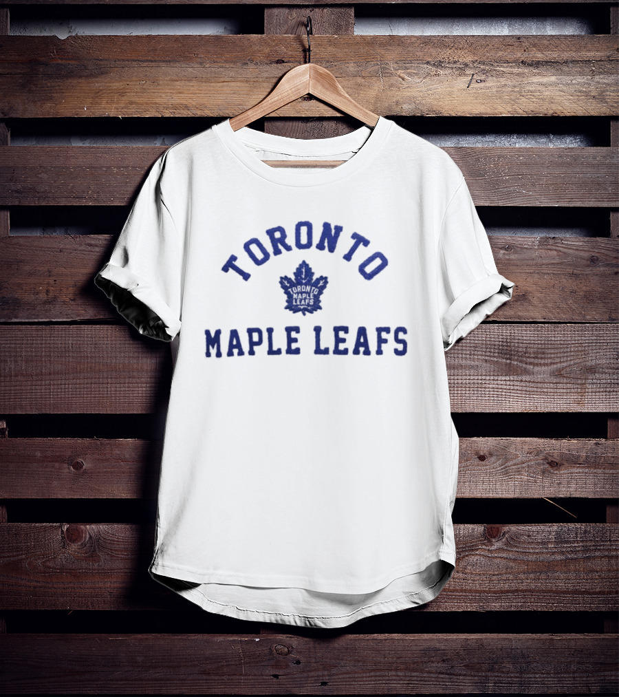Toronto Maple Leafs Steady State Crew Ice Hockey Team T-Shirt