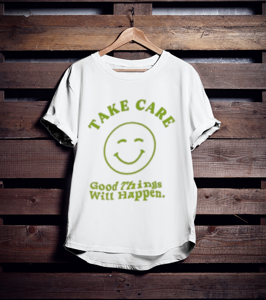 Anne Marie Take Care Smiley Good Things Will Happen T-Shirt