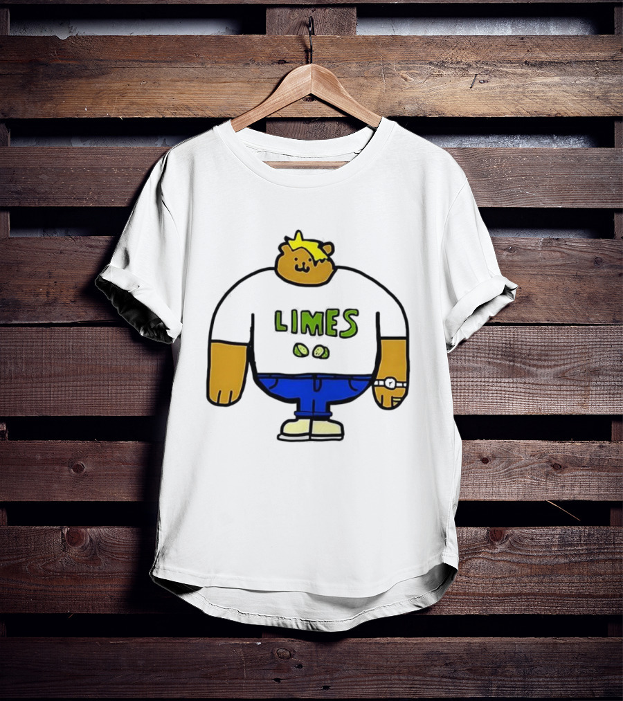 Limes Shayne Character With Lime Slices T-Shirt
