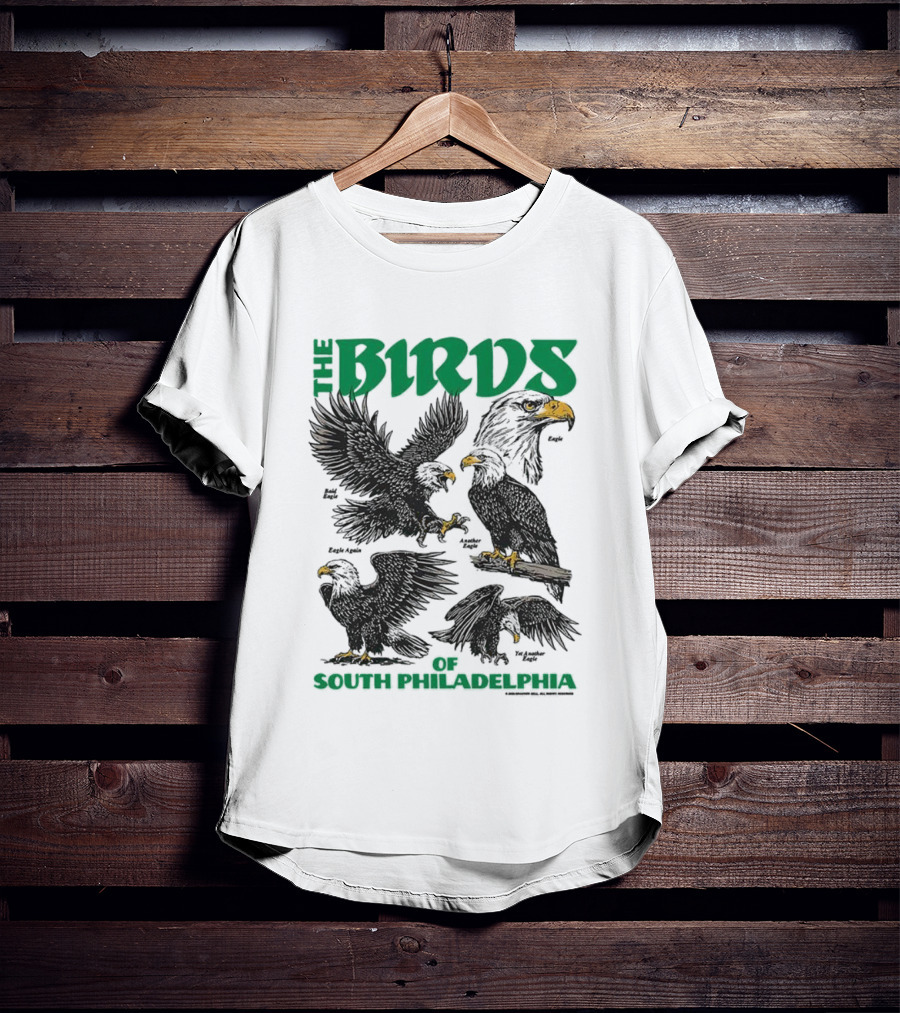 Philadelphia Eagles The Birds Of South Philadelphia Iconic Team Spirit T-Shirt