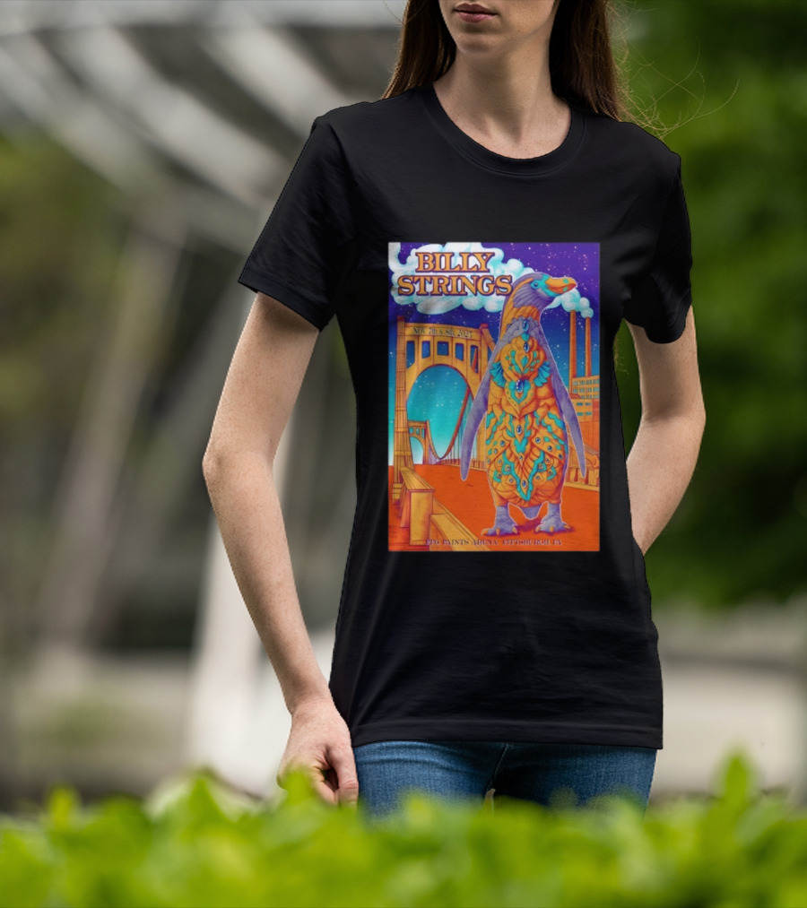 Billy Strings Nov 7 8 2025 PPG Paints Arena Pittsburgh T-Shirt