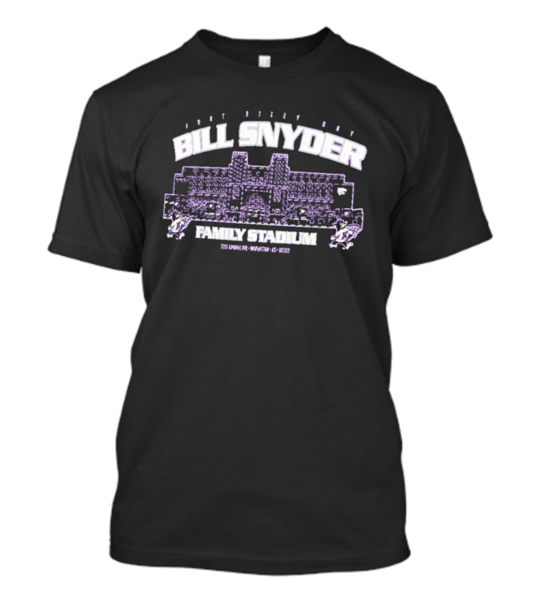 K-State Wildcats Bill Snyder Family Stadium Manhattan Kansas T-Shirt