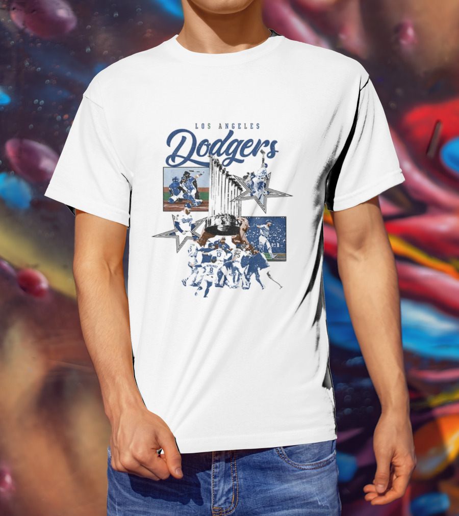 Los Angeles Dodgers World Series Champions 2025 MLB Baseball T-Shirt