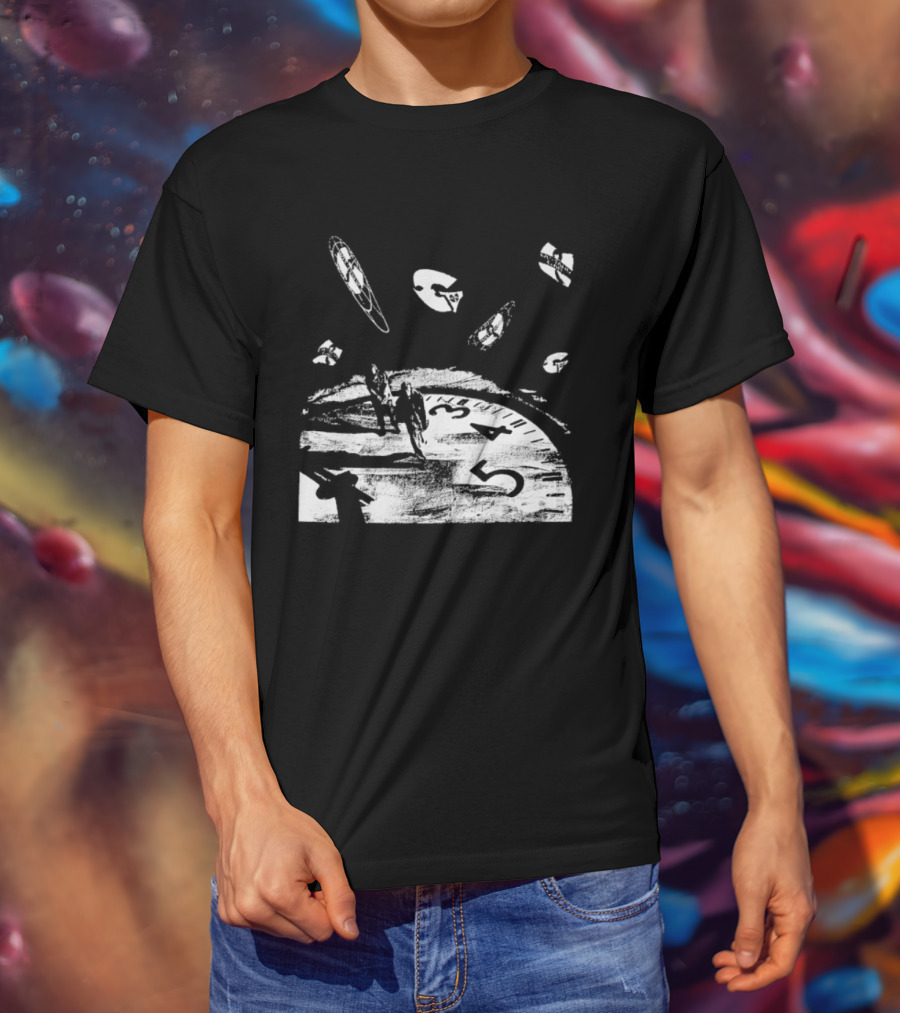 Gza Liquid Swords Chess Vintage Comic Style T-Shirt